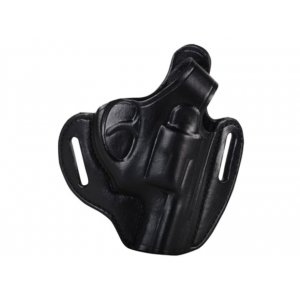 BIANCHI 56 Serpent OWB Holster Right Hand Ruger LCR Leather Black
