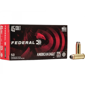 eral American Eagle 45 Colt (Long Colt) 225 Grain Jacketed Soft Point Box Of 50 Ammo