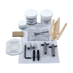 Score High Deluxe Aluminum Pillar Bedding Kit for Winchester Model 70 with Brown Pro-Bed 2000