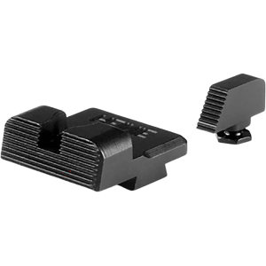 Heinie SlantPro LEDGE Sight Set for Glock 17, 19, 22, 23, 34, 35 Steel - Heinie