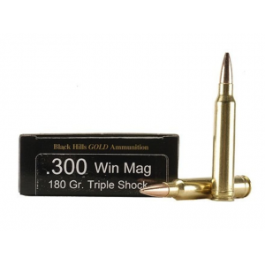 ck Hills Gold 300 Winchester Magnum 180 Grain Barnes Triple-Shock X Solid Hollow Point Lead Free Box Of 20 Ammo