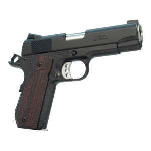 Ed Brown KC18 1911 45 ACP Pistol 4.25" Barrel 7+1 Round Matte Black Slide Brown Grip Matte Black Frame