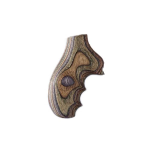 Hogue Fancy Hardwood Grips with Finger Grooves for Ruger SP101 Lamo Camo - Hogue