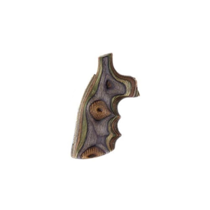 Hogue Fancy Hardwood Grips with Finger Grooves for S&W K, L-Frame Square Butt Lamo Camo - Hogue