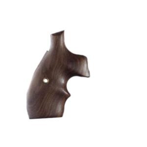 Hogue Bantam Grips for with Top Finger Groove S&W N-Frame Round Butt Pau Ferro - Hogue