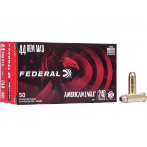 FEDERAL American Eagle 44 Remington Magnum Ammo 240 Grain Jacketed Hollow Point Box Of 50