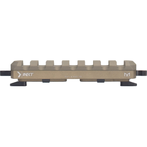 Kinetic Development Group Kinekt QD Double 7-Slot Picatinny Rail Section M-LOK Aluminum Flat Dark Earth - Kinetic Development Group