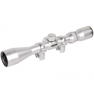 Barska Huntmaster Rifle Scope 3-9x 40mm 30-30 Reticle Silver - Barska