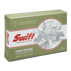 ft High Grade Big Game Hunting 308 Winchester 150 Grain Swift Scirocco II Bonded Polymer Tip Box Of 20 Ammo