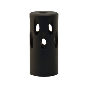 Volquartsen Forward Blow Compensator Ruger 10/22 22 LR .920 Diameter 1/2-28" Thread Aluminum Black - Volquartsen