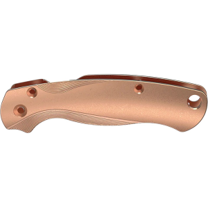 Flytanium Lotus Knife Scales for Spyderco Para Military 2 Copper Stonewashed - Flytanium