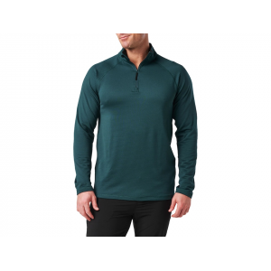 5.11 Men's Stratos Quarter Zip Shirt Deep Sea Medium