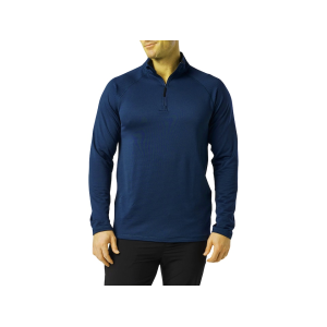 5.11 Men's Stratos Quarter Zip Shirt Blue Mussel Large - 5.11