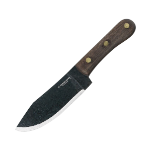 Condor Knives Mini Hudson Bay Fixed Blade Knife 4.9" Clip Point 1075 Condor Classic Blade Walnut Handle - Condor Knives