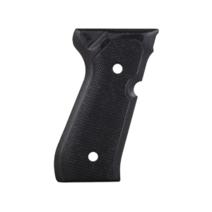 Hogue Extreme Series Grips for Beretta 92F, 92FS, 92SB, 96, M9 Checkered G10 Black - Hogue