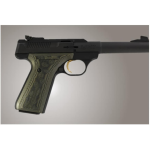 Hogue Extreme Series Grips for Browning Buckmark Checkered G10 Olive Drab - Hogue