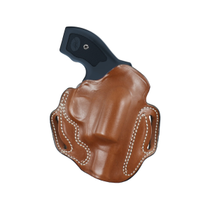 DeSantis Gunhide Speed Scabbard OWB Holster Right Hand Colt Python, Ruger GP100, S&W K, L-Frame 4" Leather Tan - Desantis Gunhide