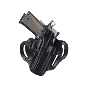 DeSantis Gunhide Speed Scabbard OWB Holster Right Hand Springfield Echelon 4.5" Leather Black