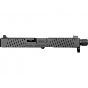 NOVESKE DM Pistol Slide and Threaded Barrel Kit for Glock 19 Gen 5 Black