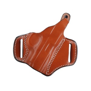 DeSantis Gunhide Thumb Break Scabbard OWB Holster Right Hand Colt Pocketlite, Mustang, Pony Leather Tan - Desantis Gunhide