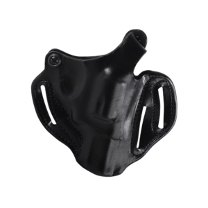DeSantis Gunhide Thumb Break Scabbard OWB Holster Right Hand Ruger SP101 2.25" Leather Black - Desantis Gunhide