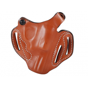 DeSantis Gunhide Thumb Break Scabbard OWB Holster Right Hand S&W J Frame 36, 3, 60, 317, 331, 337, 360 2.25" Leather Tan - Desantis Gunhide