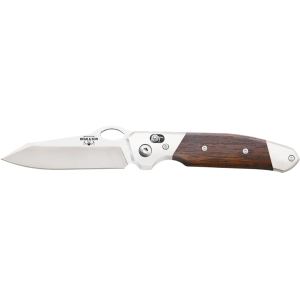 Bear & Son CB10N Pocket Knife 3.375" Modified Tanto D2 Satin Blade Cocobolo Handle - Bear & Son