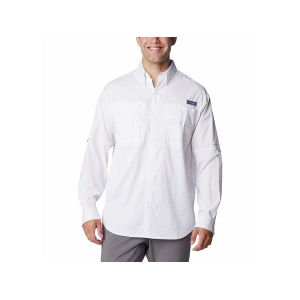 Columbia Men's Super Tamiami Long Sleeve Shirt Sorbet Multi Gingham Large - Columbia