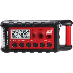 Midland ER310 E+Ready Emergency Crank Radio with NOAA - Midland