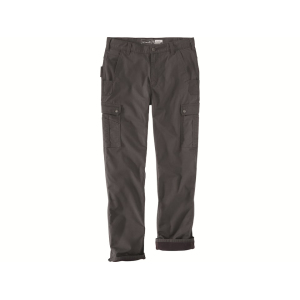 CARHARTT Men's Rugged Flex Ripstop Cargo Fleece Lined Work Insulated Pants Shadow 30X30