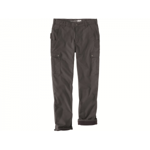 CARHARTT Men's Rugged Flex Ripstop Cargo Fleece Lined Work Insulated Pants Shadow 30X34