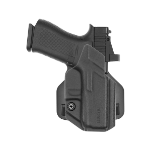 Tulster Range+ Paddle OWB Holster Right Hand for Glock 43, 43X Kydex Black - Tulster