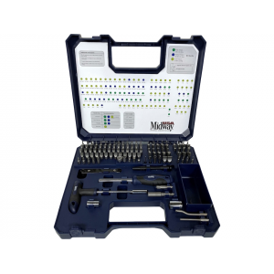 MIDWAYUSA 123 Piece Gunsmith Screwdriver Set