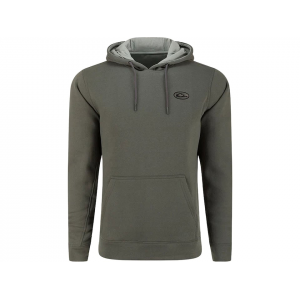 DRAKE Men's Three End Solid Hoodie Castlerock Gray XL