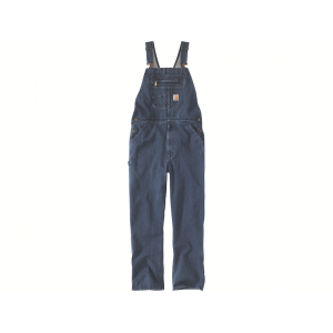 CARHARTT Men's Loose Fit Denim Bibs Darkstone 36