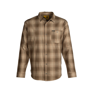 Browning Men's Upland Flannel Shirt Tan 2XL - Browning