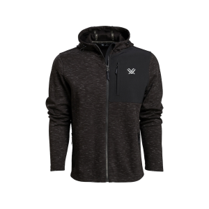 VORTEX OPTICS Men's Horizon Seeker Full Zip Hoodie Black Heather XL