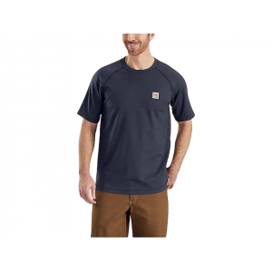CARHARTT Men's FR Force Relaxed Fit Lightweight Short Sleeve Crew Neck T Shirt Dark Navy 2XL