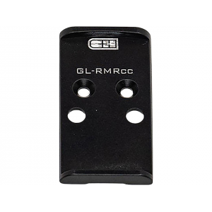 C&H PRECISION WEAPONS C&H Precision Pistol Red Dot Adapter Plate for Glock MOS V4 To Trijicon RMRcc