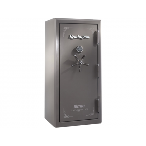 Remington Nitro Fire-Resistant 26+6 Gun Safe with Electronic Lock Seltzer Gray - Remington