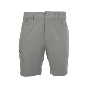 Simms Men's Challenger Shorts Steel 34" Waist 9" Inseam