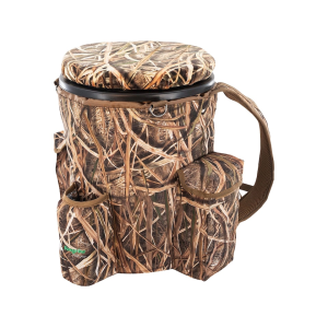 Peregrine Field Gear Venture Hunting Bucket Seat Pack Lite Mossy Oak Shadow Grass Blades - Peregrine Field Gear