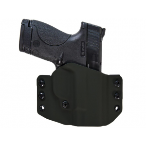 Comp-Tac Warrior OWB Holster Right Hand S&W M&P Shield EZ 380 ACP Kydex Black - Comp-Tac