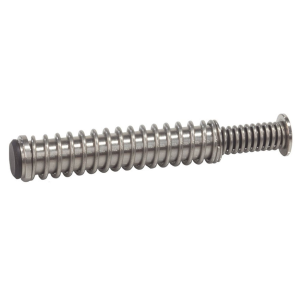 GLOCKSTORE Stainless Steel Recoil Spring Assembly for Glock 22, 31, 35 Gen 4 Stainless Steel Black Cap