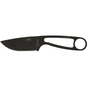 ESEE Knives Izula Fixed Blade Knife 2.63" Drop Point 1095 Black Blade 1095 Handle Black - Esee Knives