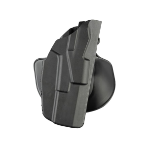 SAFARILAND 7378 OWB Holster Right Hand Sig Sauer P320 Fullsize 9mm, 40 S&W with Insight M3, Streamlight TLR1, Surefire X300 Nylon Black