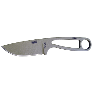 ESEE Knives Izula Fixed Blade Knife 2.63" Drop Point 1095 Powder Coat Blade 1095 Handle Flat Dark Earth - Esee Knives
