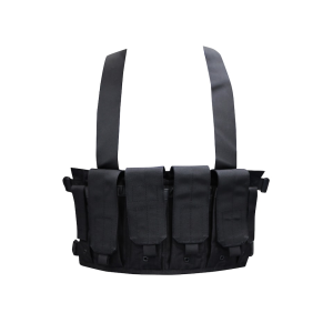 BLACKHAWK! Chest Rig Holds 8 AR-15 30 Round Magazine and 2 Double Stack Pistol Magazines Nylon Black - Blackhawk!