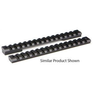 WARNE Mountain Tech 1-Piece 20 MOA Elevated Picatinny (STANAG) Scope Base Browning X-Bolt Short Action Matte Black