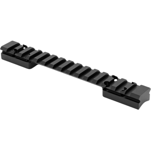 Warne 1-Piece Mountain Tech 20 MOA Elevated Picatinny-Styl Scope Base Browning X-Bolt Magnum Matte Black